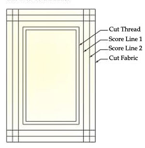 Stitching a Folded Hem